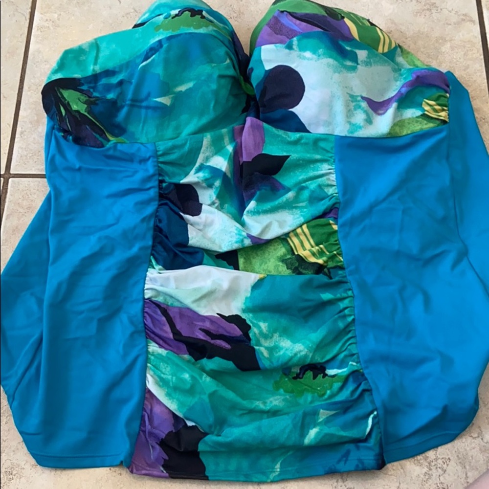 Lane Bryant Swim Top Tankini 42D